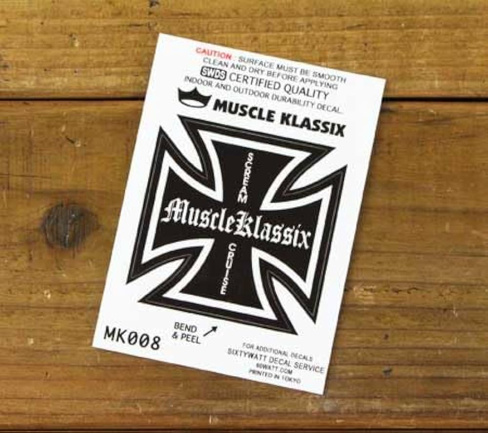 Amazon.co.jp: マッスルクラシックスステッカー MUSCLE KLASSIX